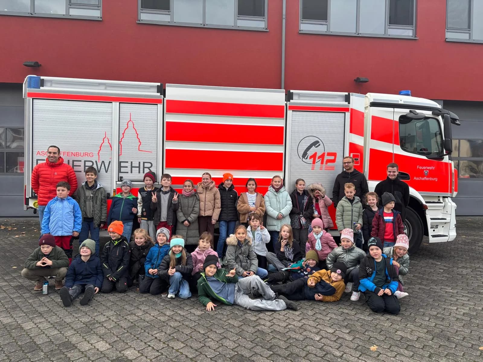 Ausflug der Kinderfeuerwehr nach Aschaffenburg